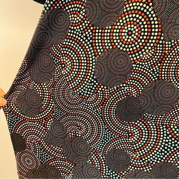 LuLaRoe short sleeve dot print casual dress - Picture 5 of 12